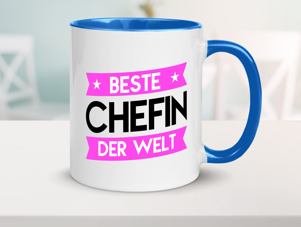 Beste Chefin | Führungskraft Vorgesetzte Humor Arbeit Kollegen Büro Tasse