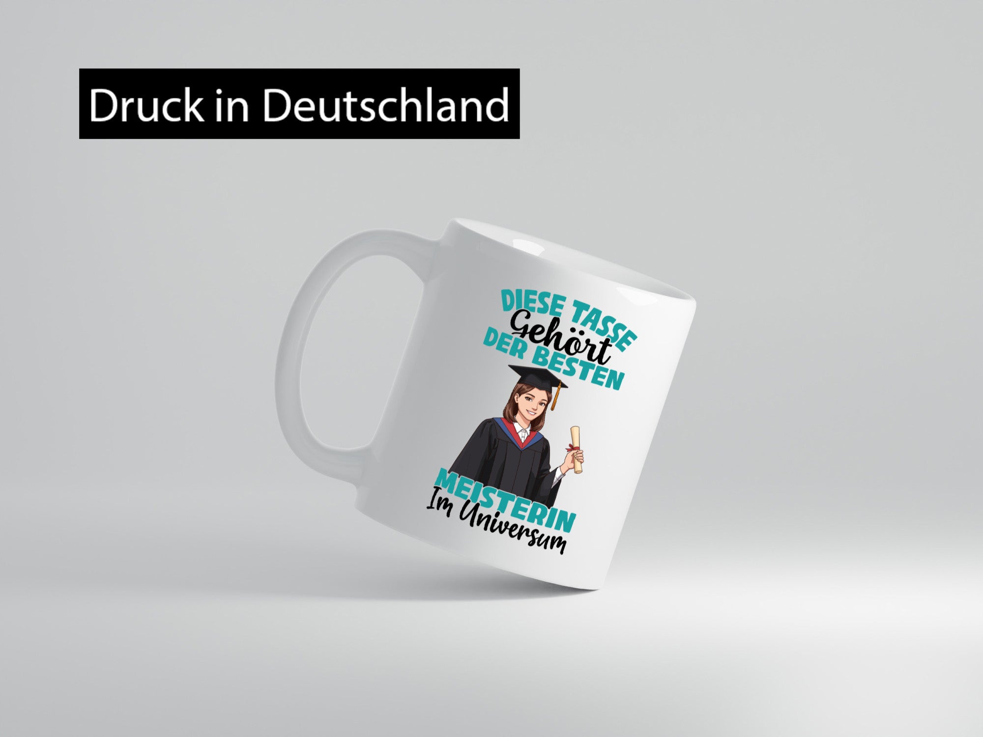 Im Universum: Meisterin | Meisterbrief Geschenk Humor Geschenkidee lustiger