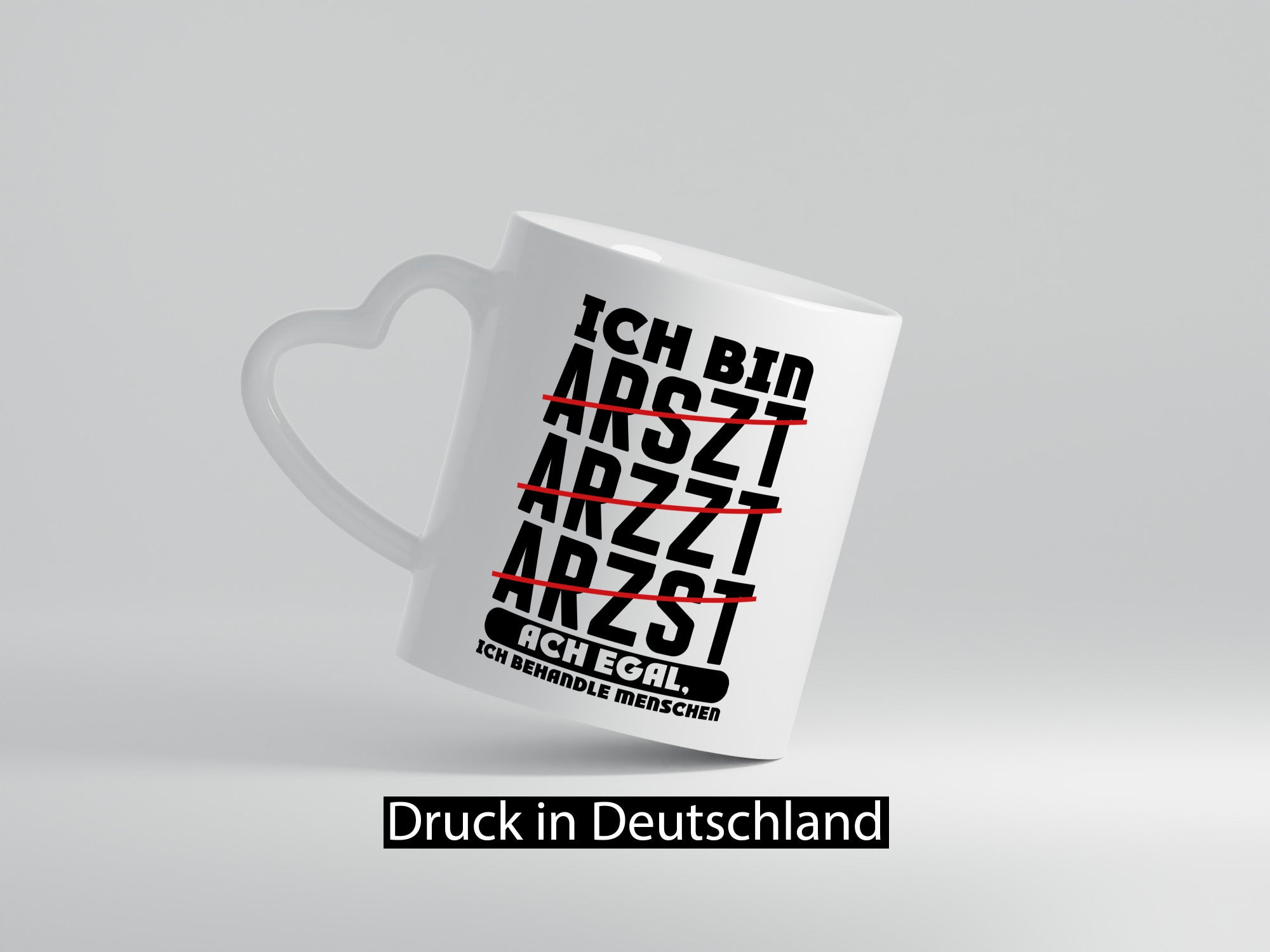 Ich bin Arzt | Rechtschreibung Klinik Patienten Doktor lustiger Spruch Geschenk