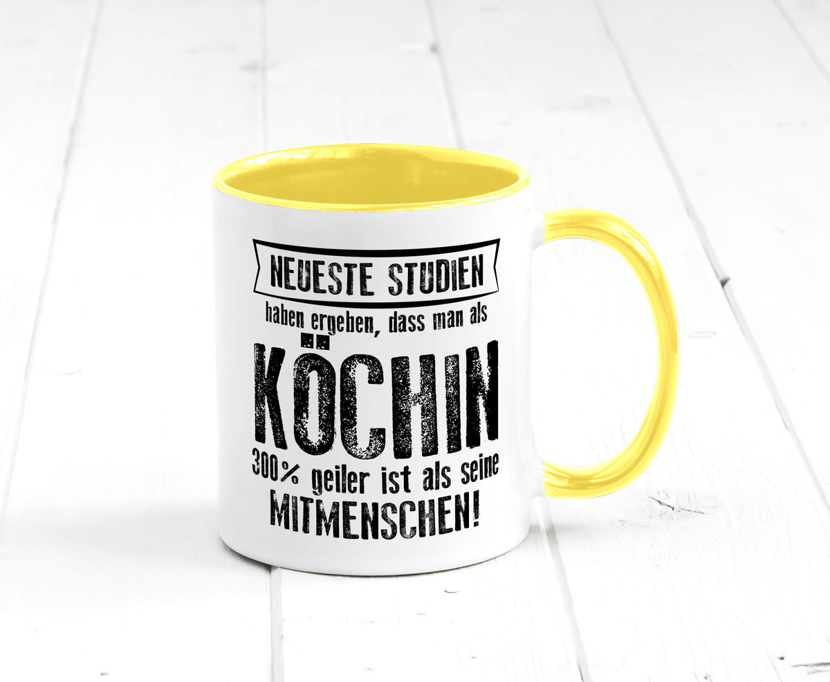 Neuste Studien: Köchin | Chefköchin Chefkoch Geschenk Arbeit Kollegen Büro Tasse