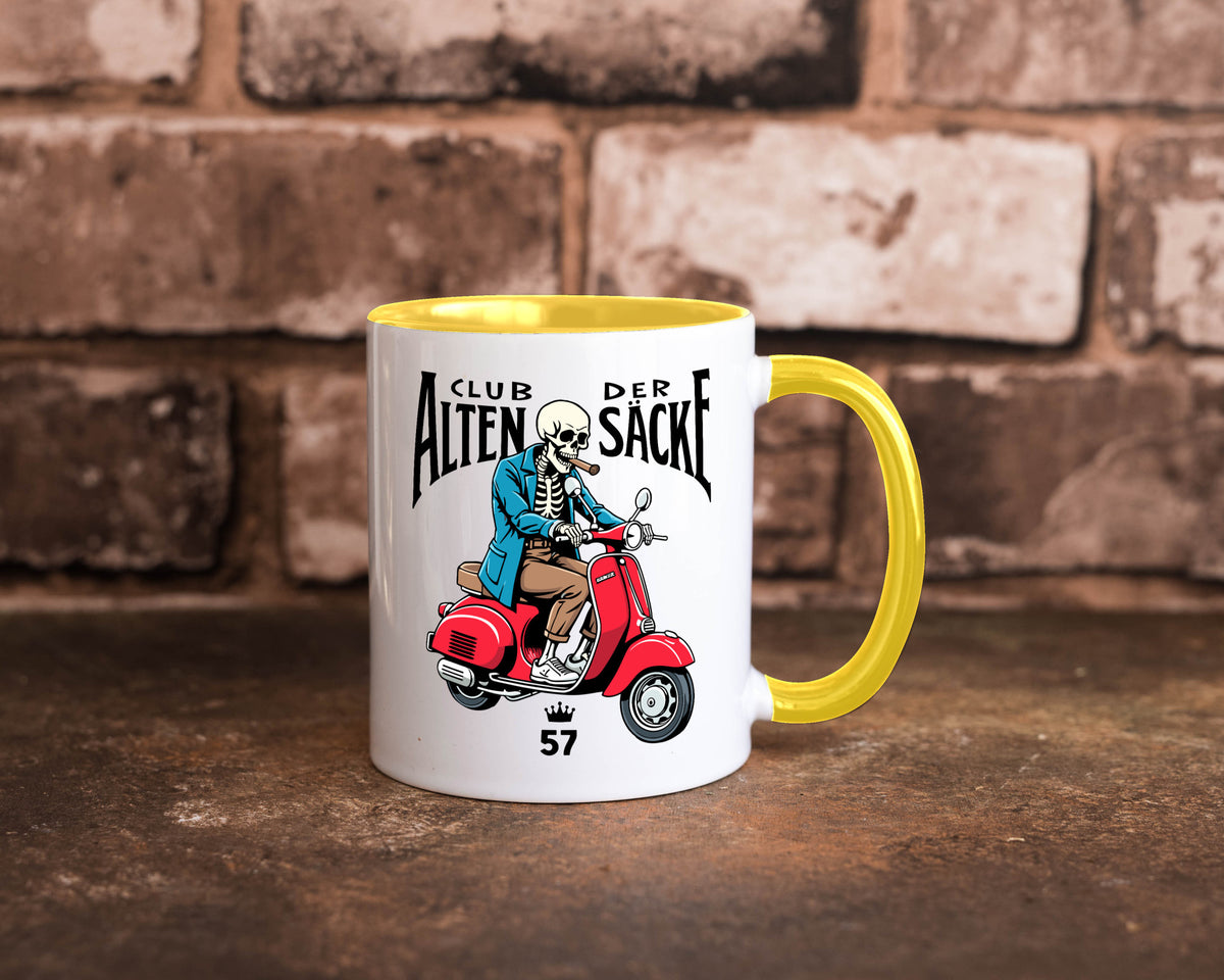 57. Geburtstag | 57 Jahre Club der alten Säcke v2 Geschenk Geschenkidee Tasse