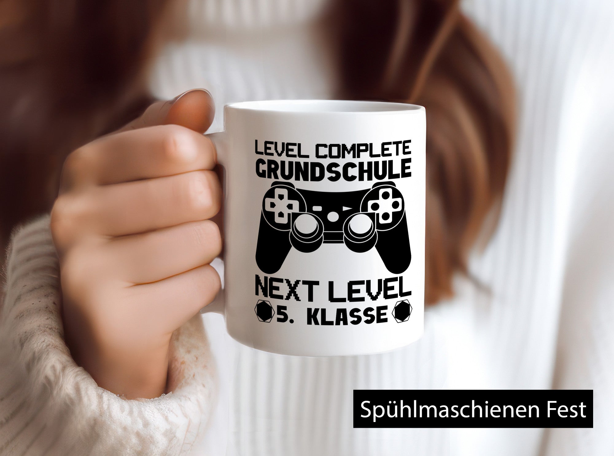 Level complete | 5. Klasse Gaming Grundschule lustiger Spruch Geschenk Humor