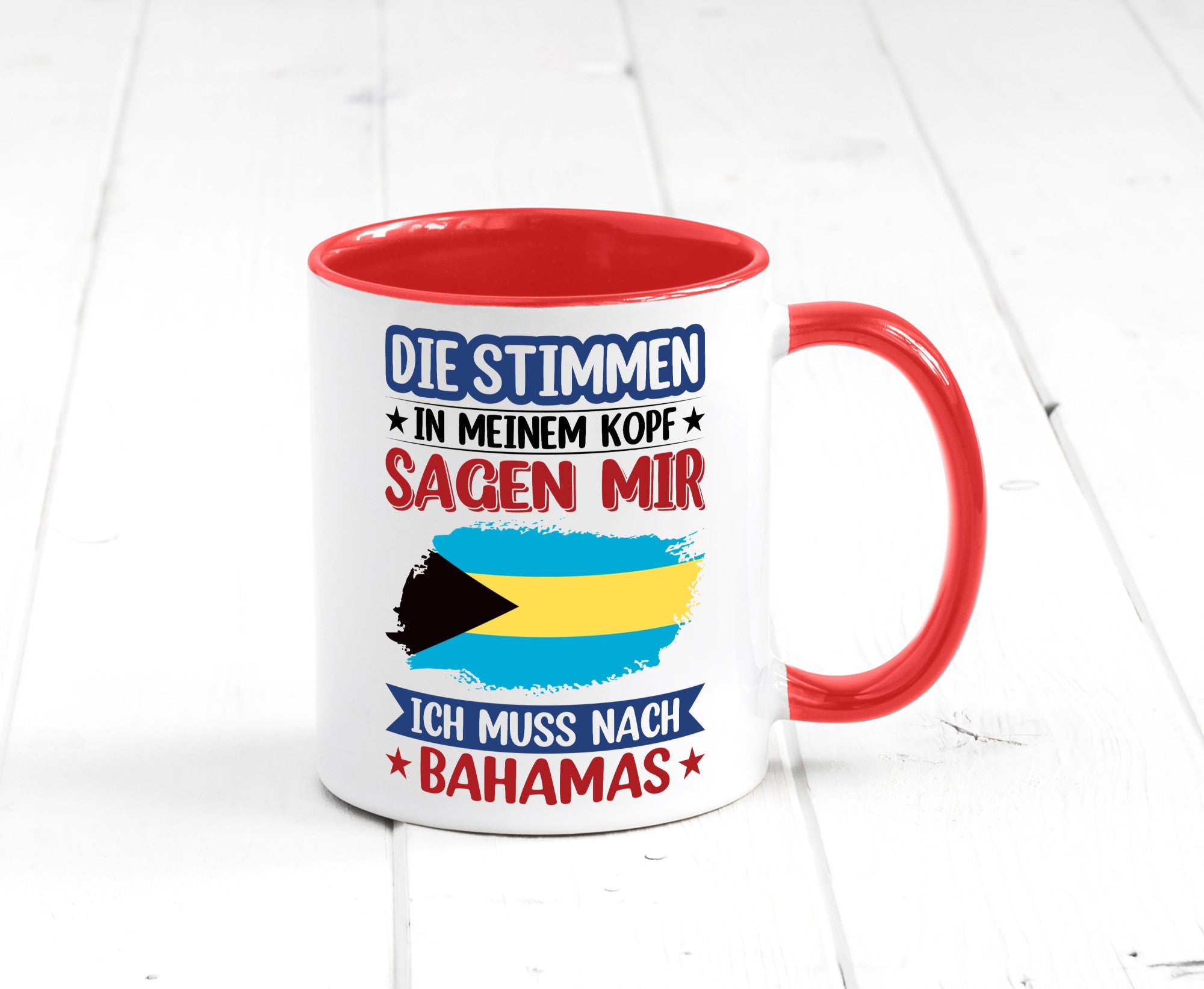 Bahamas | Urlaub Stimmen in meinem Kopf Traumland Geschenk Humor Geschenkidee