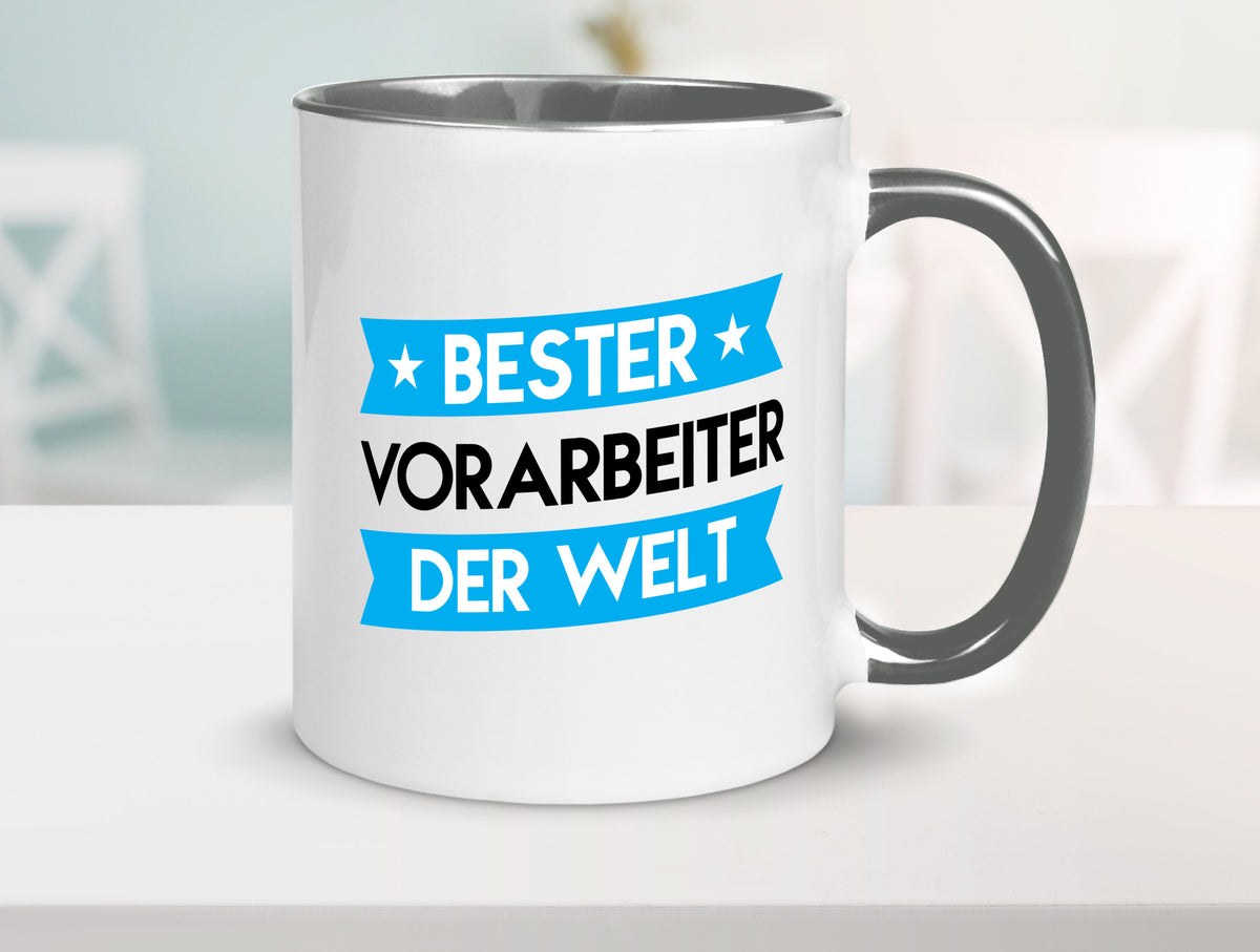Bester Vorarbeiter | Kollege Teamleiter lustiger Spruch Geschenk Arbeit Tasse