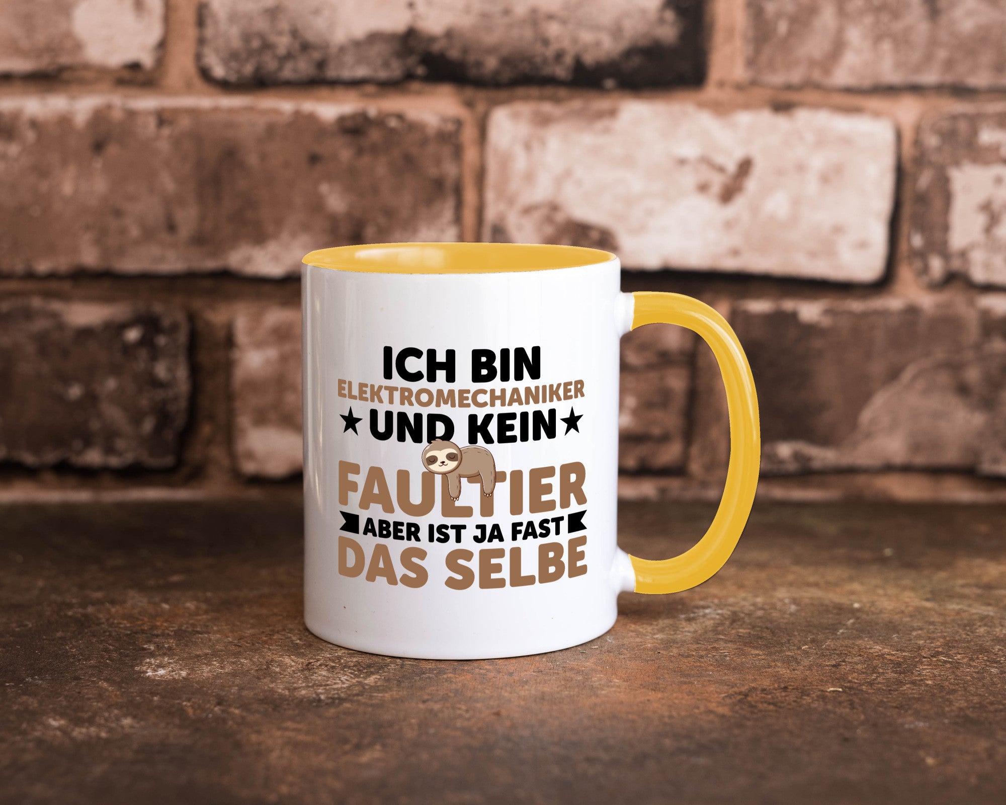 Ich bin kein Faultier: Elektromechaniker | Mechaniker Geschenkidee