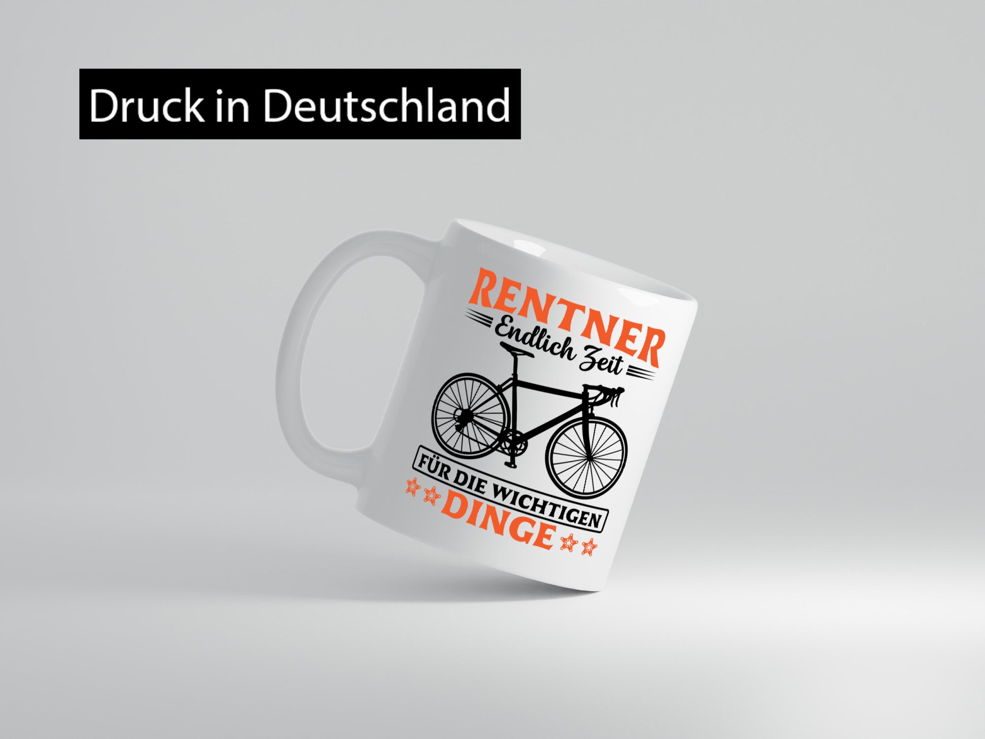 Rentner | Zeit für wichtige Dinge Fahrrad lustig Ruhestand Jubiläum Geschenk