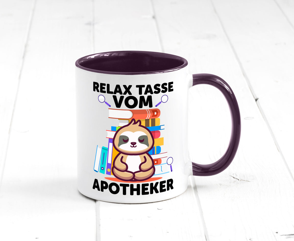 Relax Tasse: Apotheker | Apotheke Pharmazie lustiger Spruch Geschenk Humor