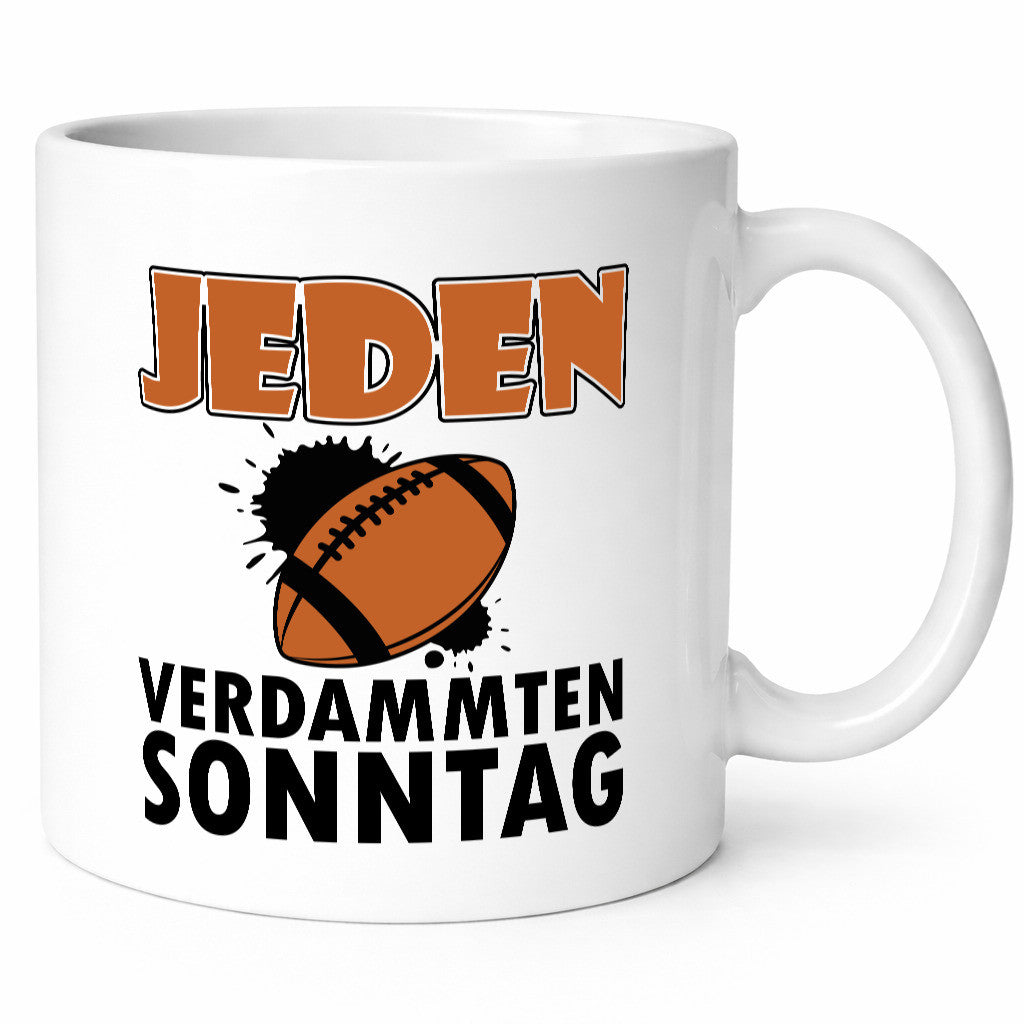 American Football | Fan Jeden verdammten Sonntag Geschenk Humor Geschenkidee