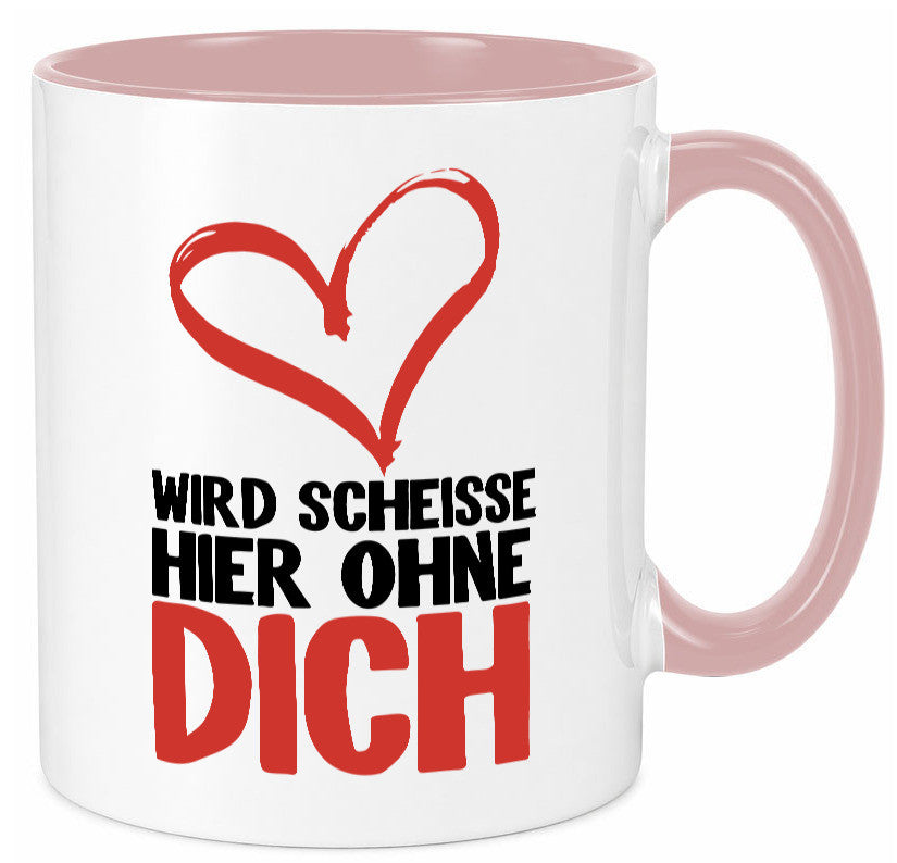 Wird Scheisse Geschenk Humor Geschenkidee lustiger Spruch Tasse