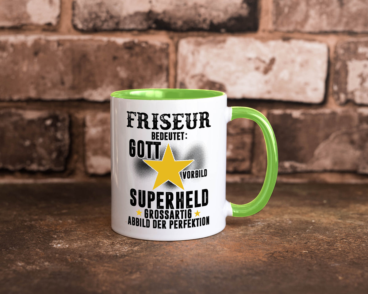 Bedeutung von Friseur | Frisör lustiger Spruch Geschenk Humor Geschenkidee Tasse