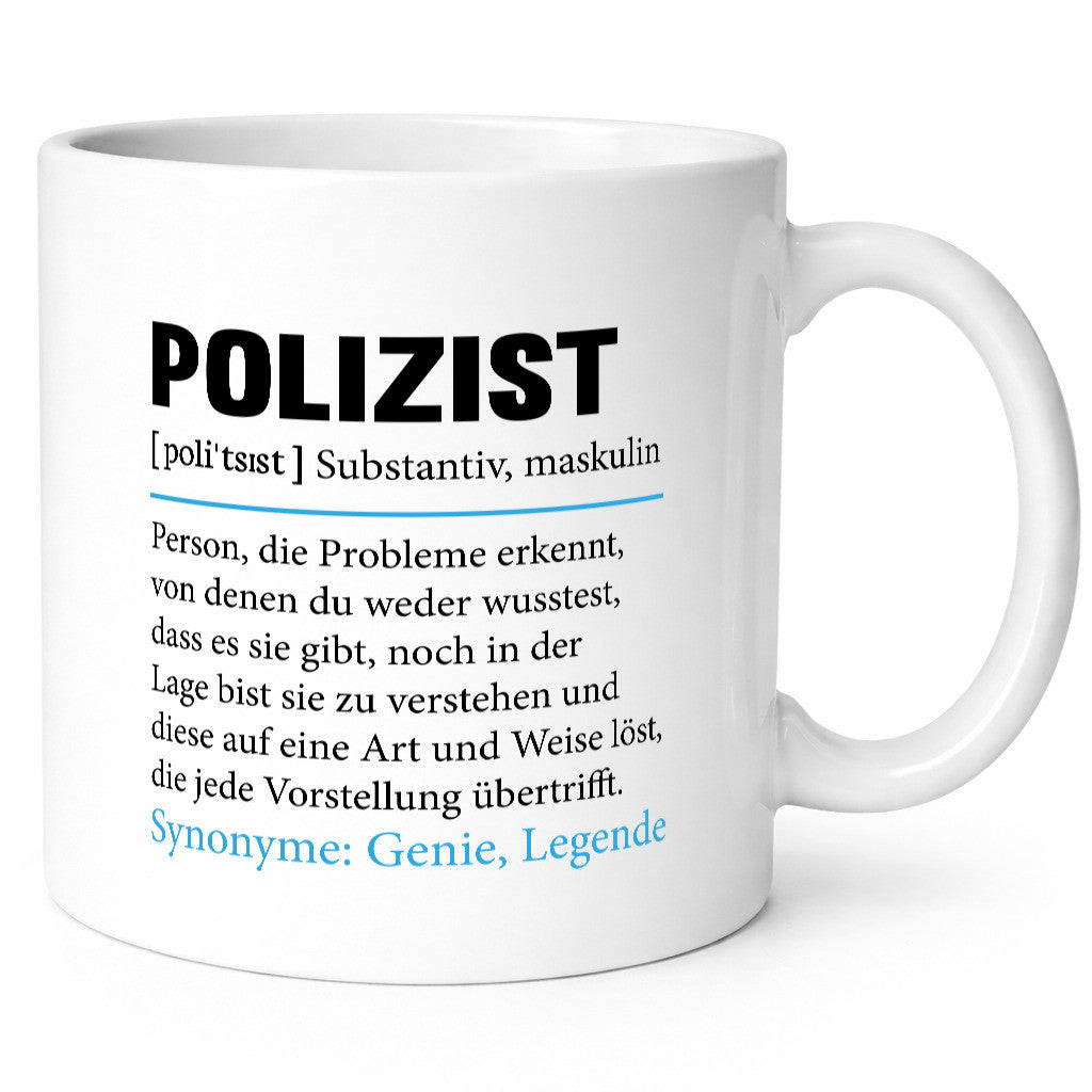 Polizist | Beruf Spruch Polizei lustig Humor Arbeit Kollegen Büro Geschenkidee