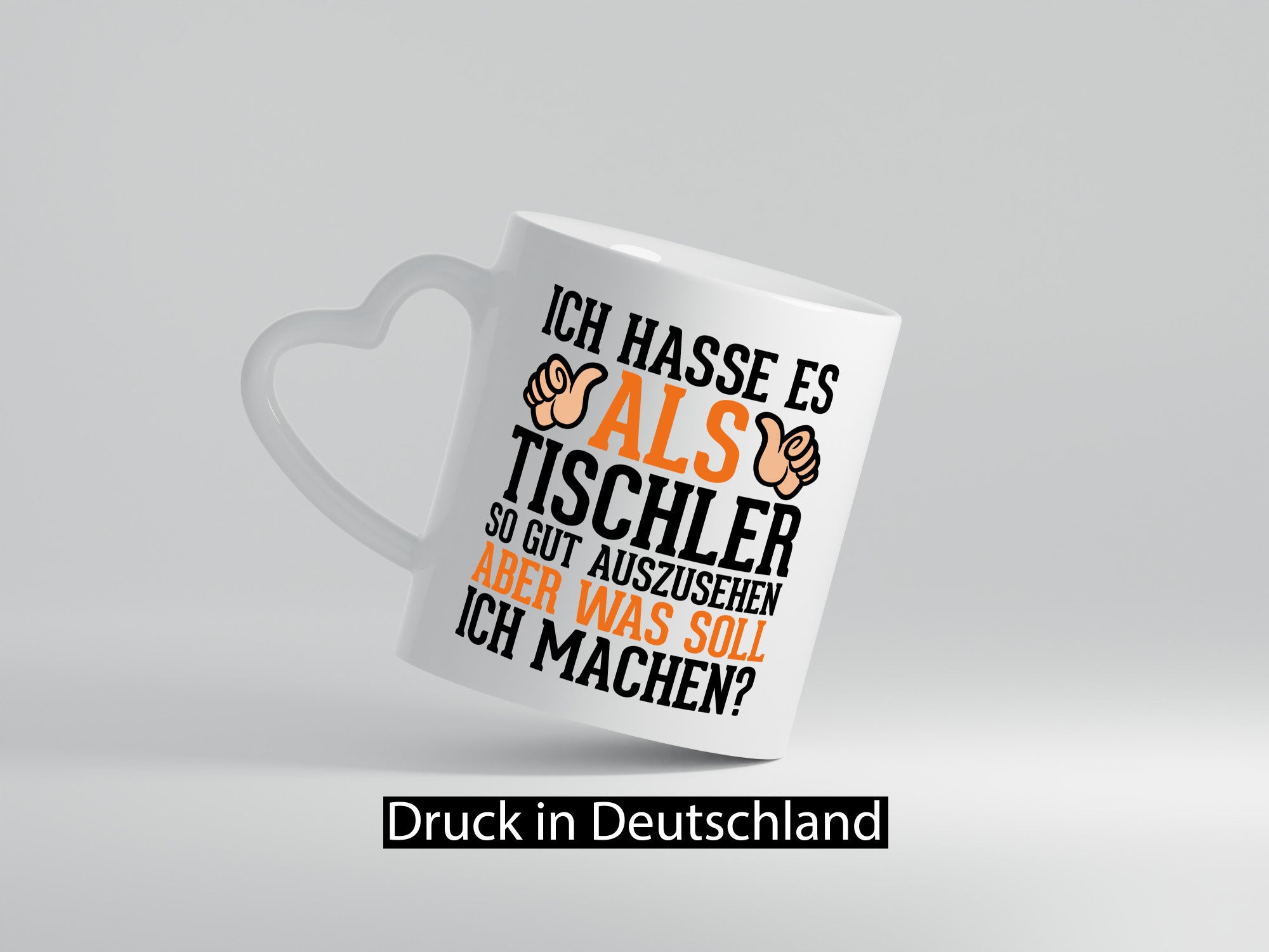 Gutaussehender Tischler | Schreiner Daumen hoch Holz lustig Humor Geschenkidee