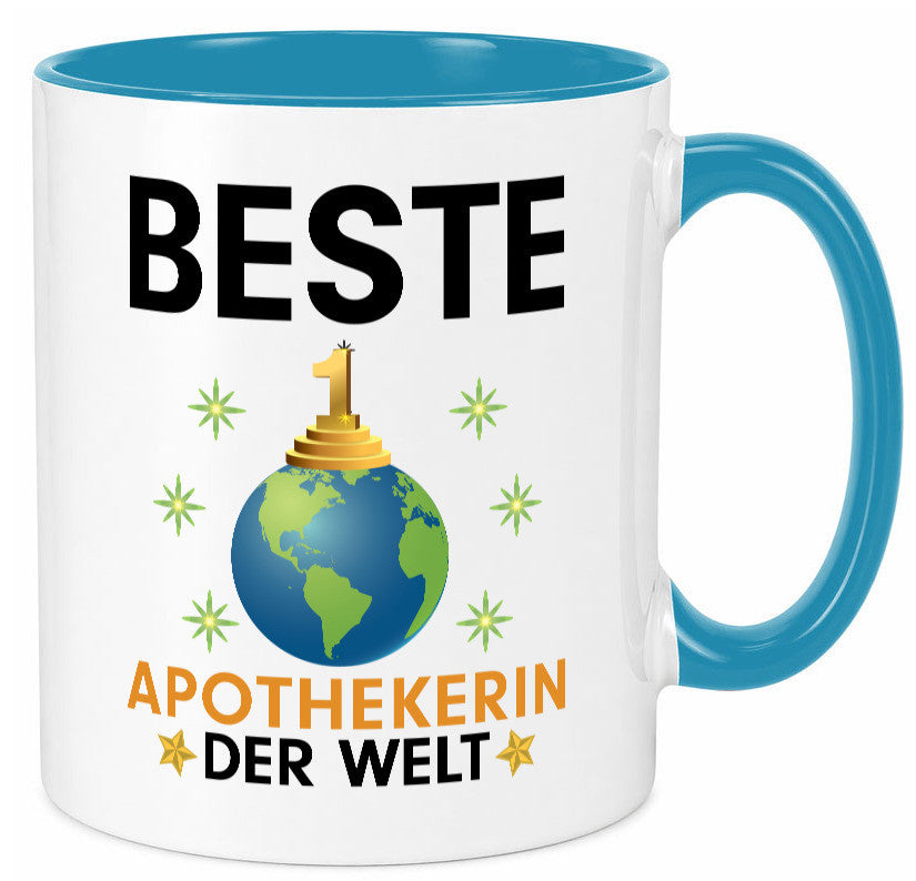 Welt Beste Apothekerin | Apotheke Pharmazie Geschenk Humor Geschenkidee Tasse