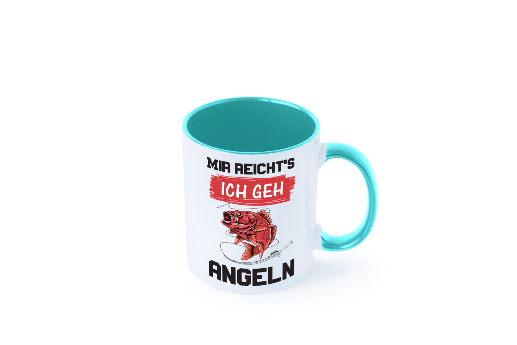 Ich geh angeln | Angler Tasse Fisch Fischer Humor lustig Geschenkidee Geschenk