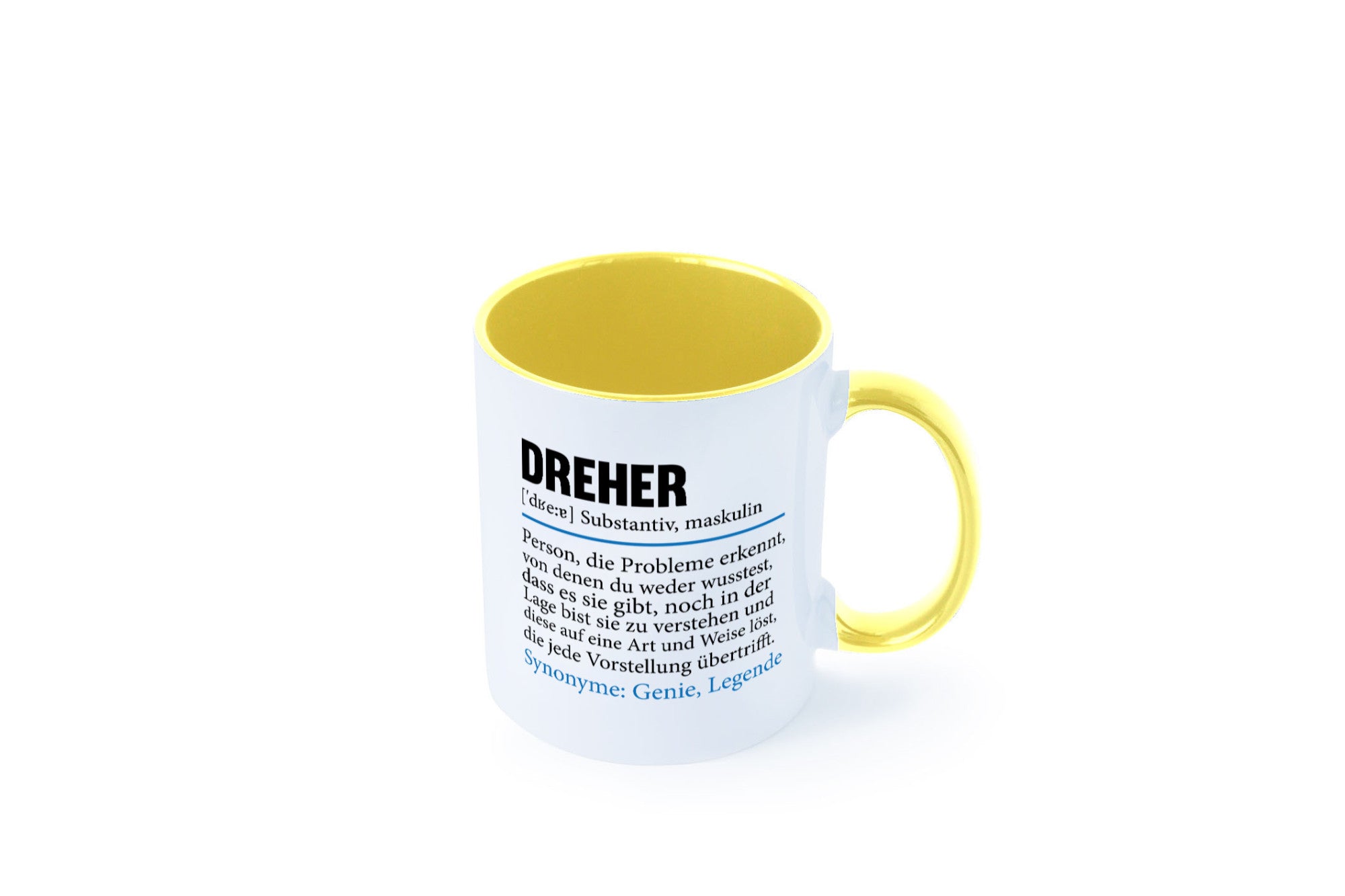 Dreher Humor | Fräser Zerspannungsmechaniker Geschenkidee Tasse