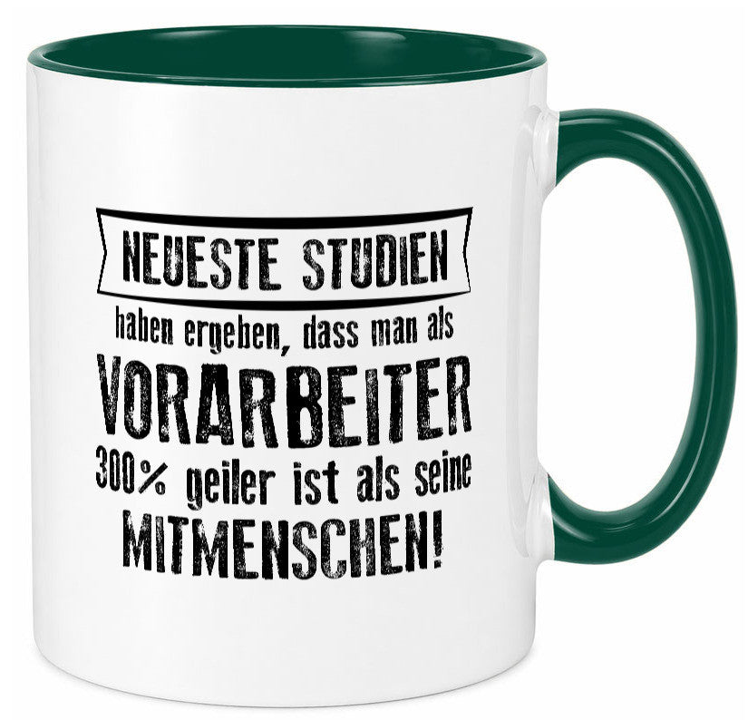 Neuste Studien: Vorarbeiter | Kollege Teamleiter lustig Arbeit Kollegen Büro