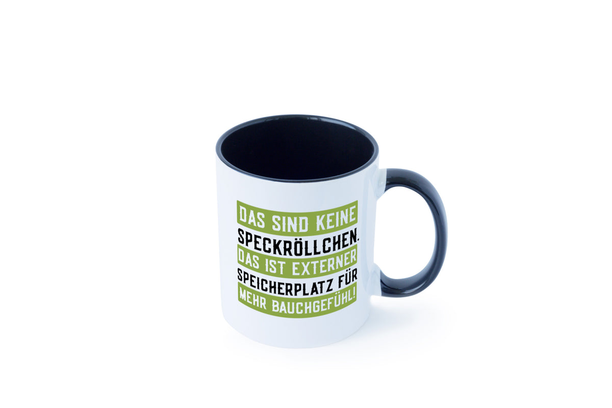 Keine Speckröllchen | Softwareentwickler PC Körperfülle Geschenkidee Humor Tasse