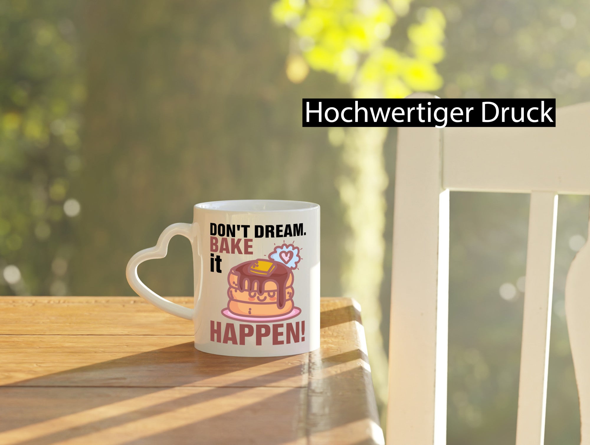 Don`t dream | backen Bäcker Kuchen Bäckerin Geschenkidee Humor Tasse