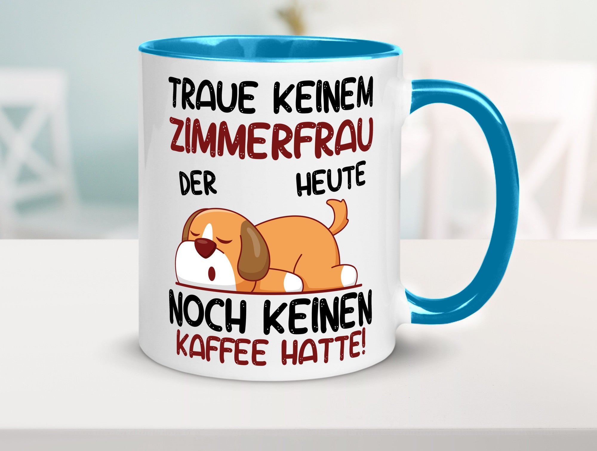 Traue keiner Zimmerfrau| Holzbau | Handwerkerin lustig Humor Geschenkidee