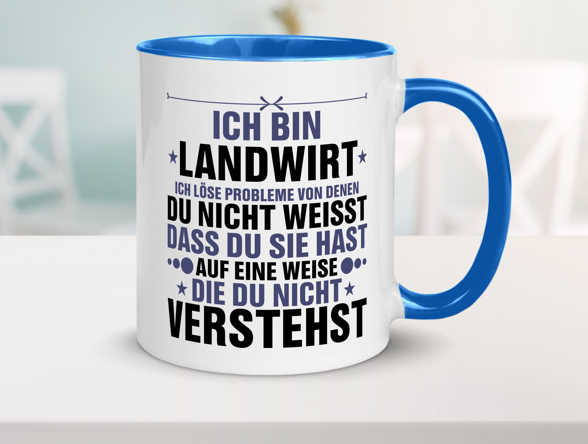 Löse Probleme: Landwirt | Bauer Landwirtschaft v2 Geschenk Humor Geschenkidee