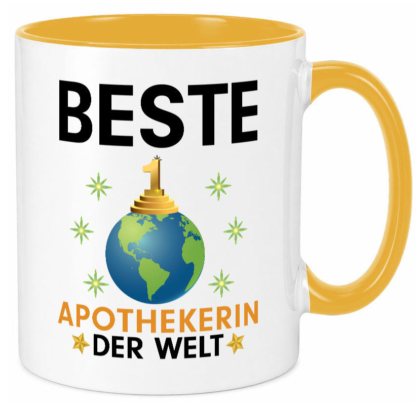 Welt Beste Apothekerin | Apotheke Pharmazie Geschenk Humor Geschenkidee Tasse