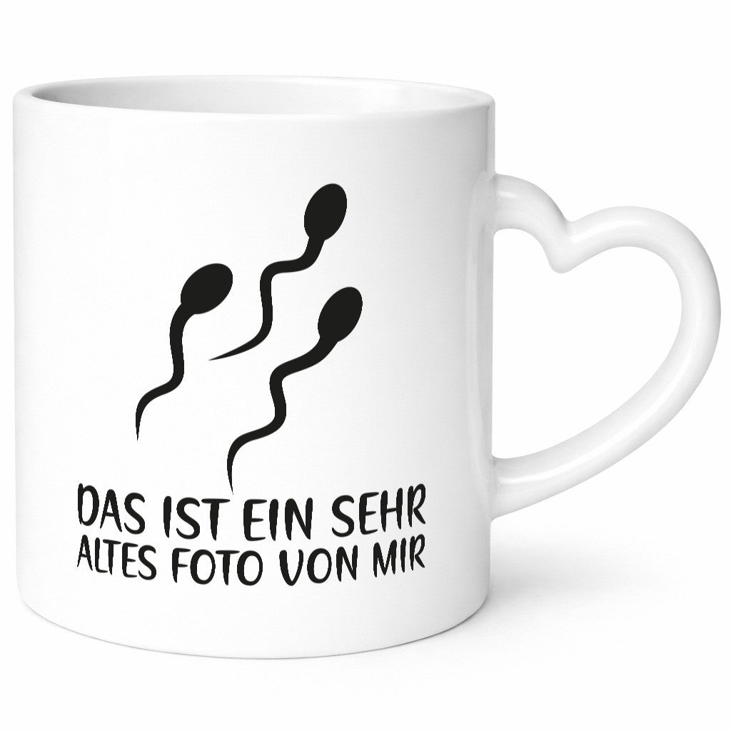 Das ist ein sehr altes Foto von mir | Schwangerschaft Paar lustig Humor