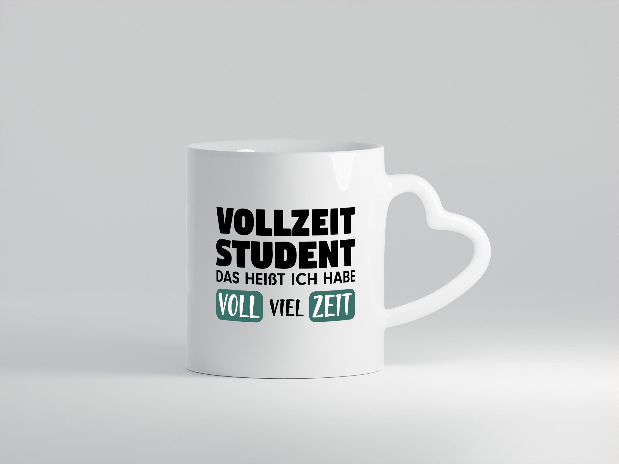 Vollzeit Student | Studium Tasse Uni Witz Ersti lustiger Spruch Geschenk Humor