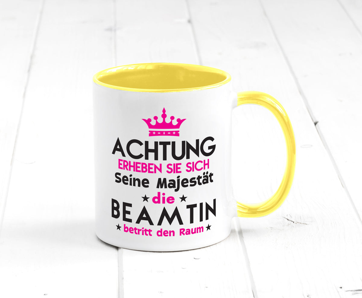 Seine Majestät Beamtin | Verbeamtung öffentlicher Dienst Geschenkidee Humor Tasse