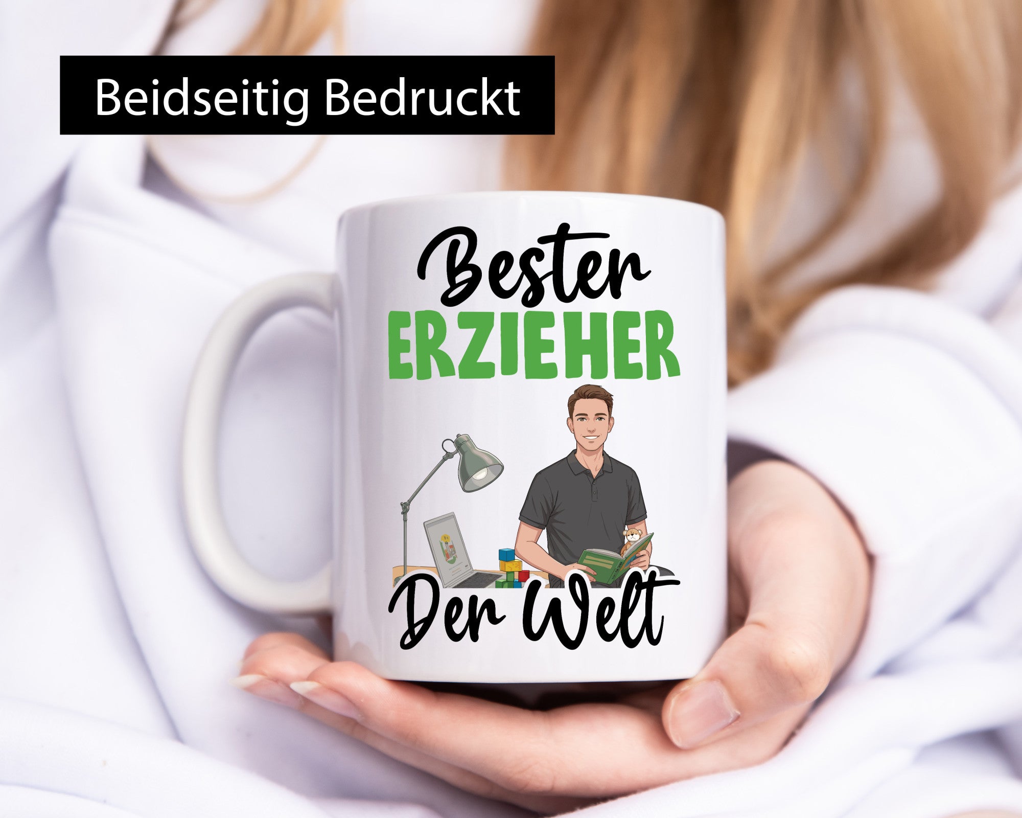Bester Erzieher | Pädagoge Schule v2 Geschenk Humor Geschenkidee lustiger