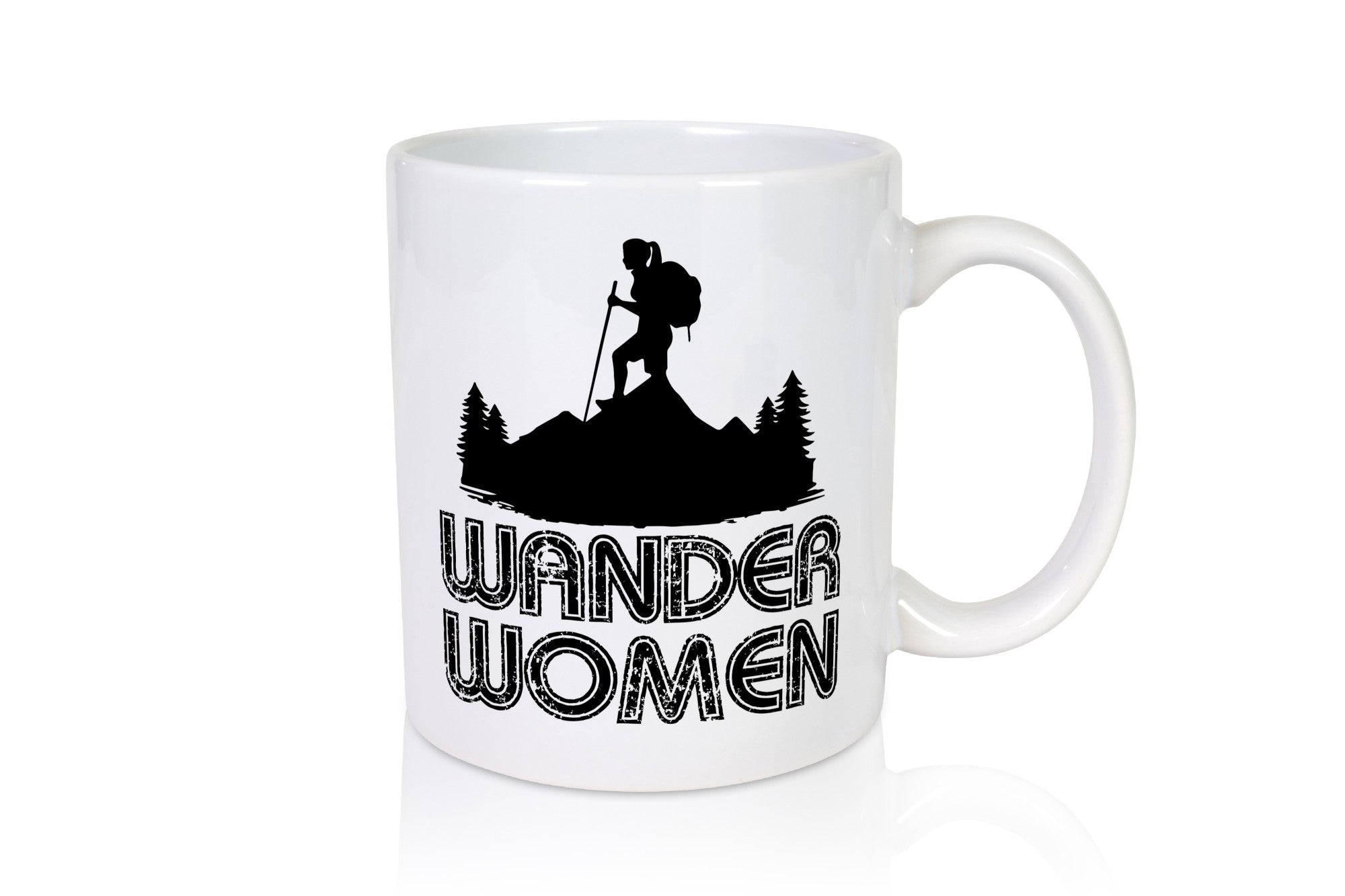 Wander Woman | Wandern Berge Geschenk Familie Geschenkidee lustiger Spruch Tasse