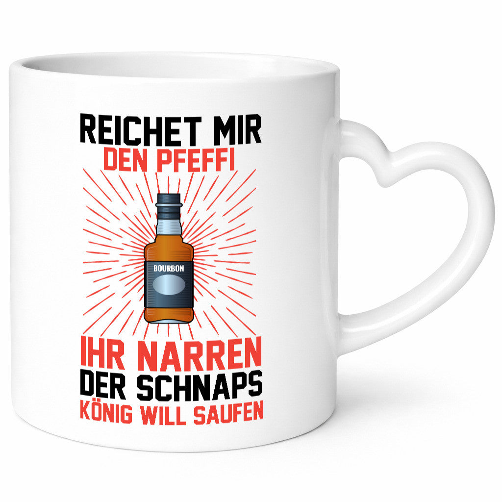 Der schnaps könig will saufen | Pfeffi Party lustiger Spruch Geschenk Humor