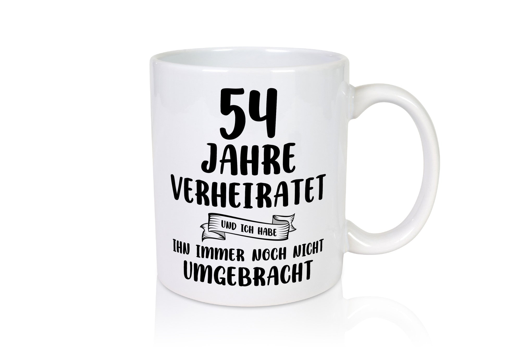 54 Jahre Verheiratet, immer noch am Leben! Geschenk Humor Geschenkidee lustiger