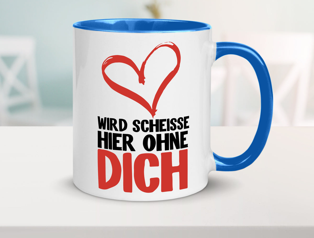 Wird Scheisse Geschenk Humor Geschenkidee lustiger Spruch Tasse