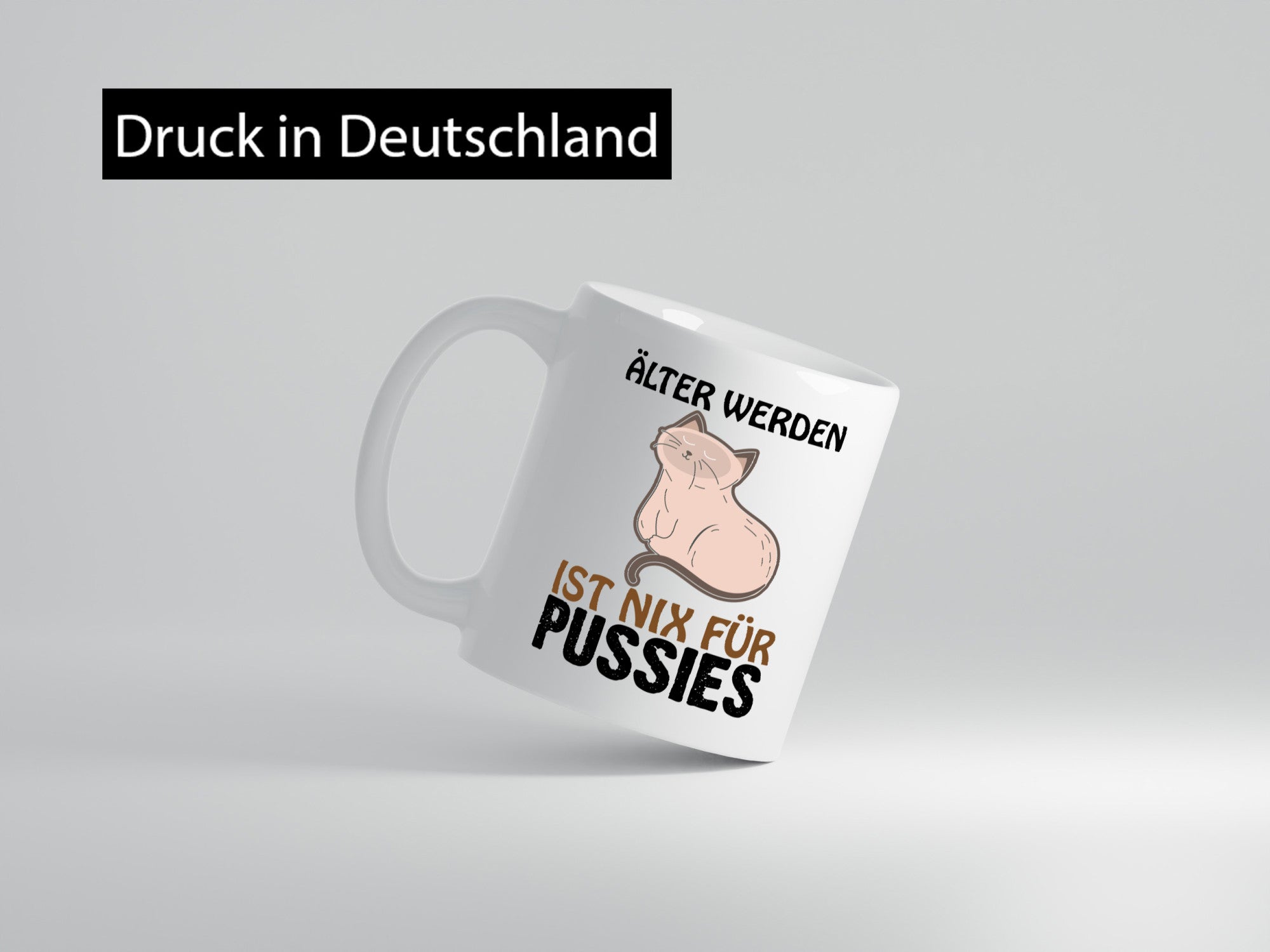 Alt werden is nichts lustig Humor Geschenkidee Geschenk Tasse