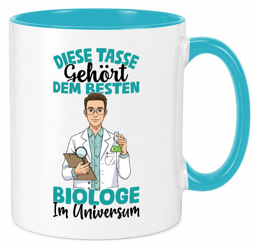 Im Universum: Biologe | Biologie Naturforscher Humor Geschenkidee Tasse