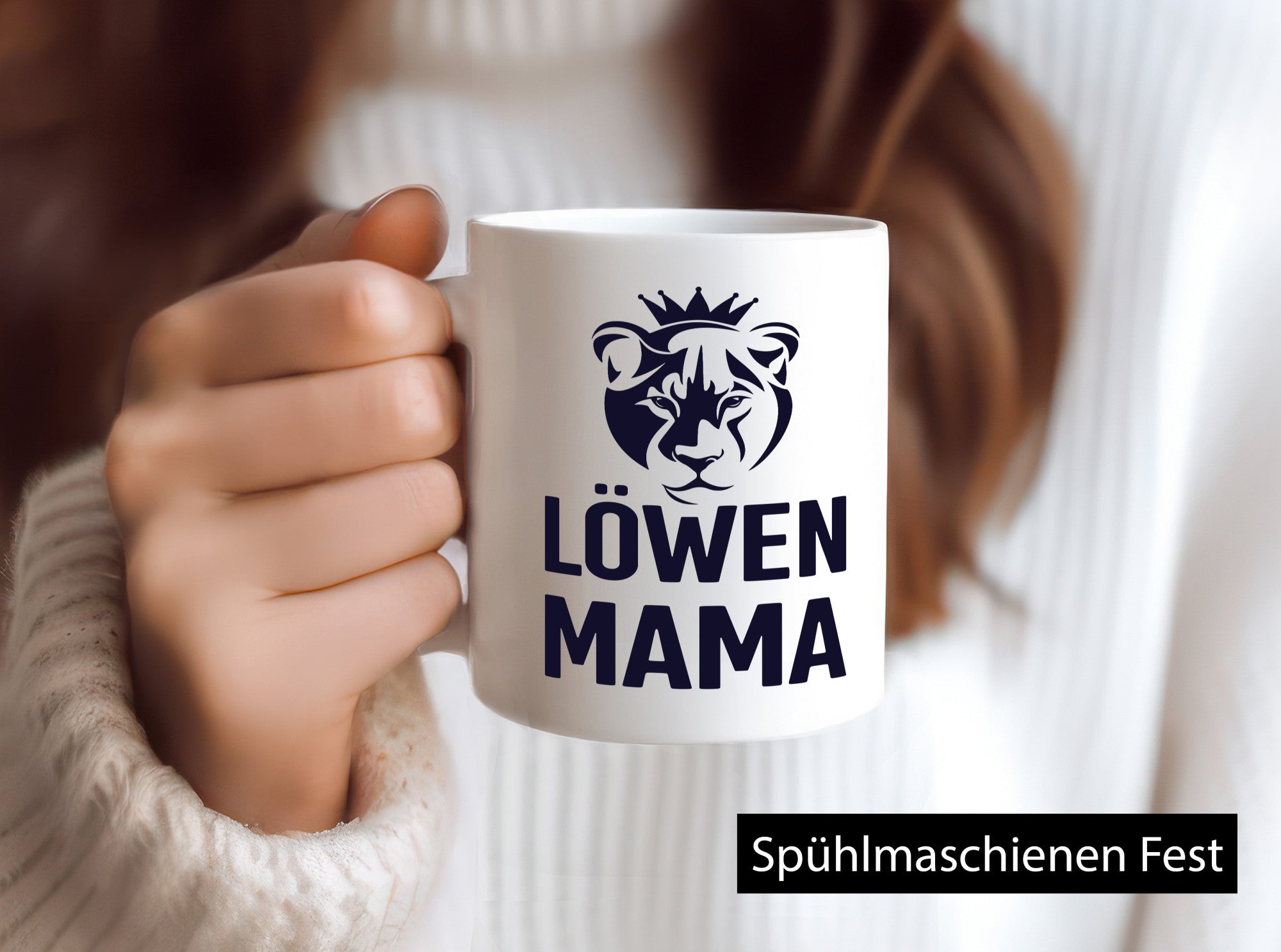 Löwn Mama | Löwnliebhaber Löwin Geschenk Familie Geschenkidee lustiger Spruch