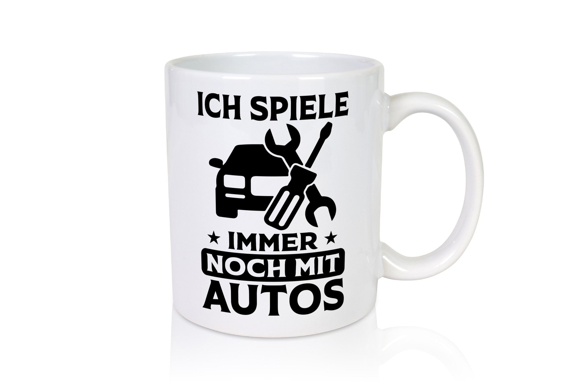 Ich spiele immer noch mit Autos | Autoliebhaber Humor Geschenkidee Tasse