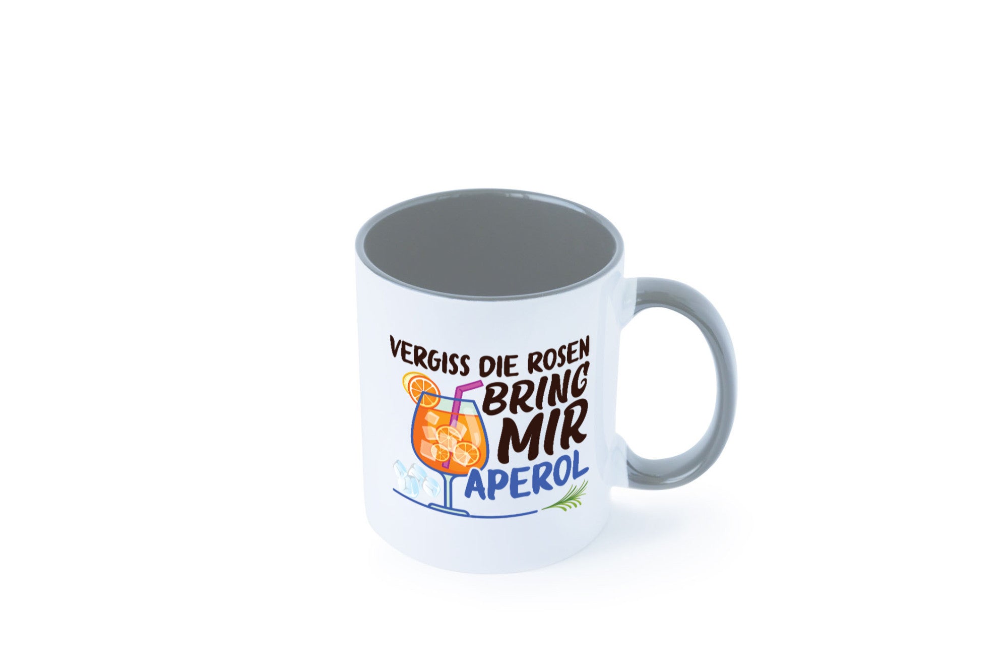 Bring mir Aperol | Rosen Paar Party Geschenkidee Humor Tasse