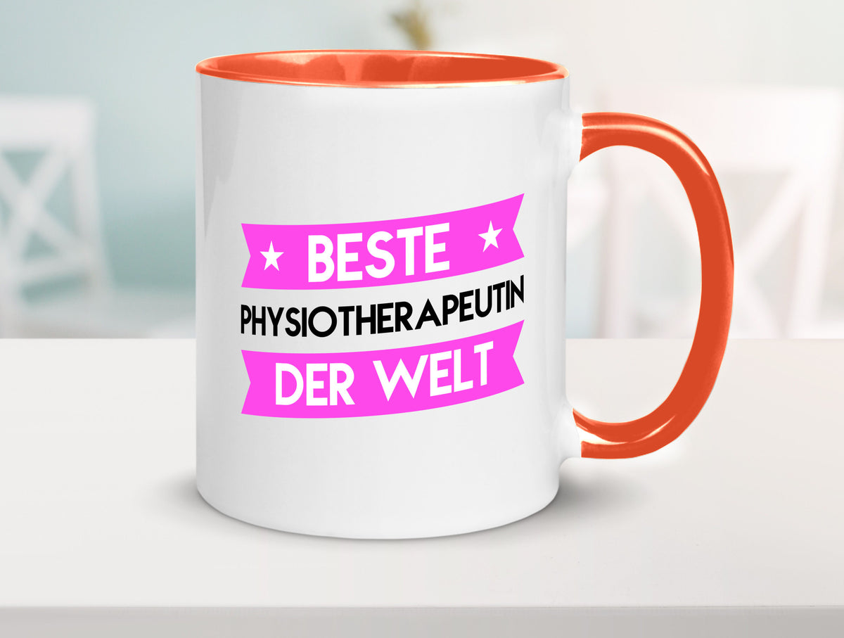 Beste Physiotherapeutin Humor Geschenkidee Tasse