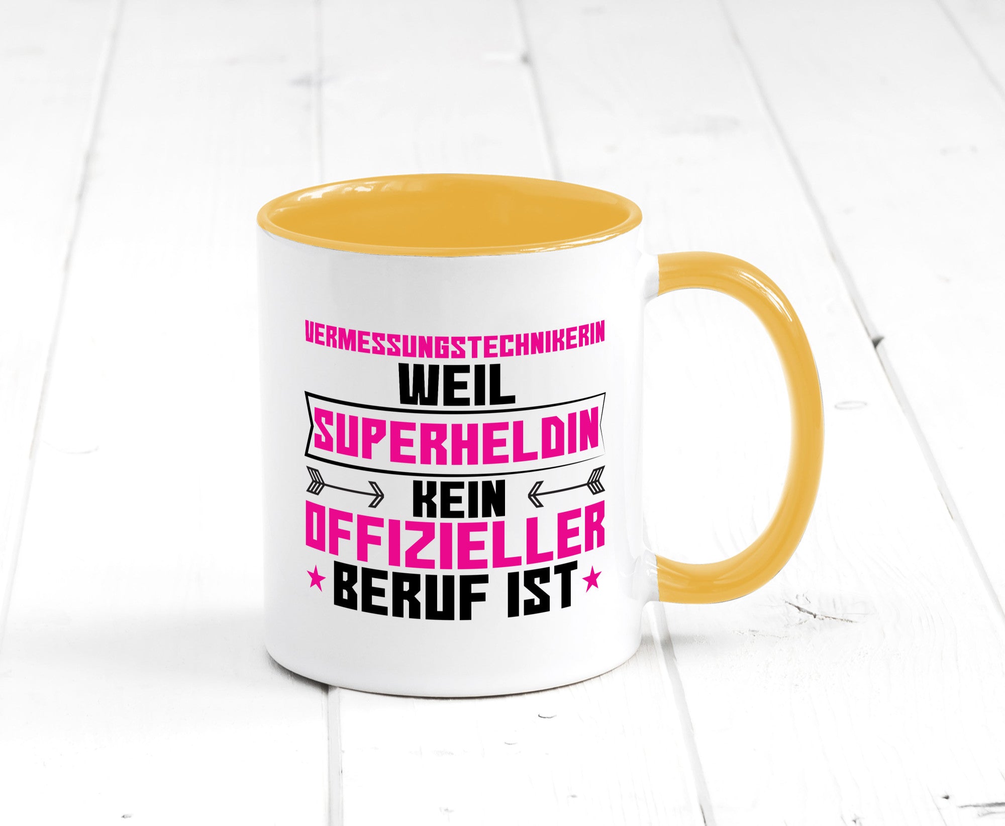 Superheldin Vermessungstechnikerin | Techniker Humor Geschenkidee Tasse
