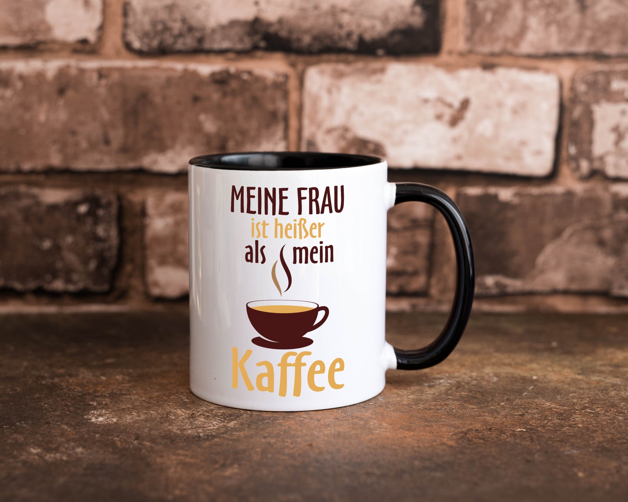 Meine Frau ist heißer als Kaffee | Ehe Partnerschaft Geschenk Humor