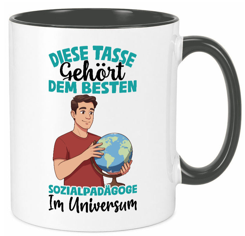 Im Universum: Sozialpädagoge | Pädagoge lustiger Spruch Geschenk Humor