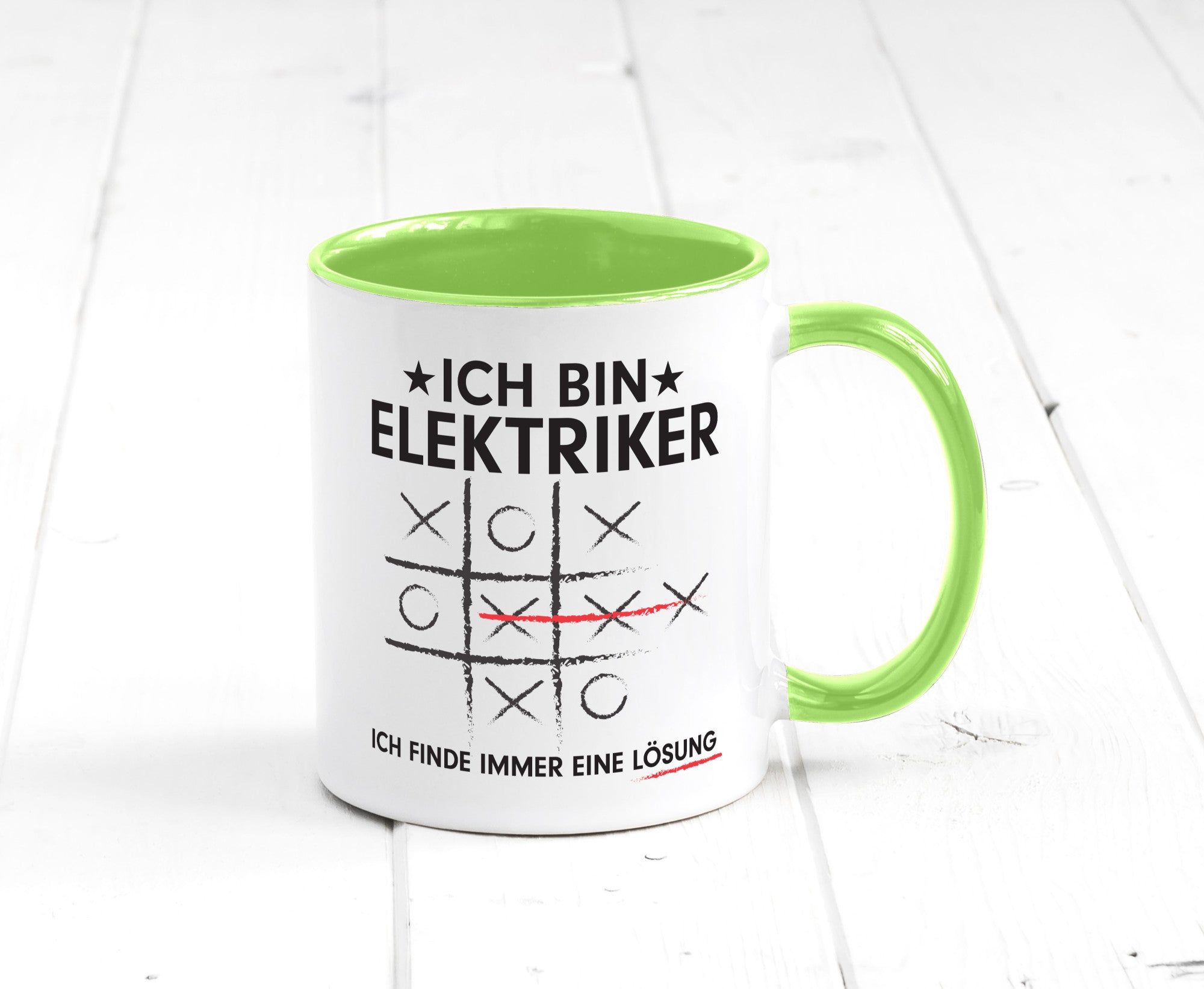 Lösung Finden: Elektriker | Elektronik Geschenk Humor Geschenkidee lustiger