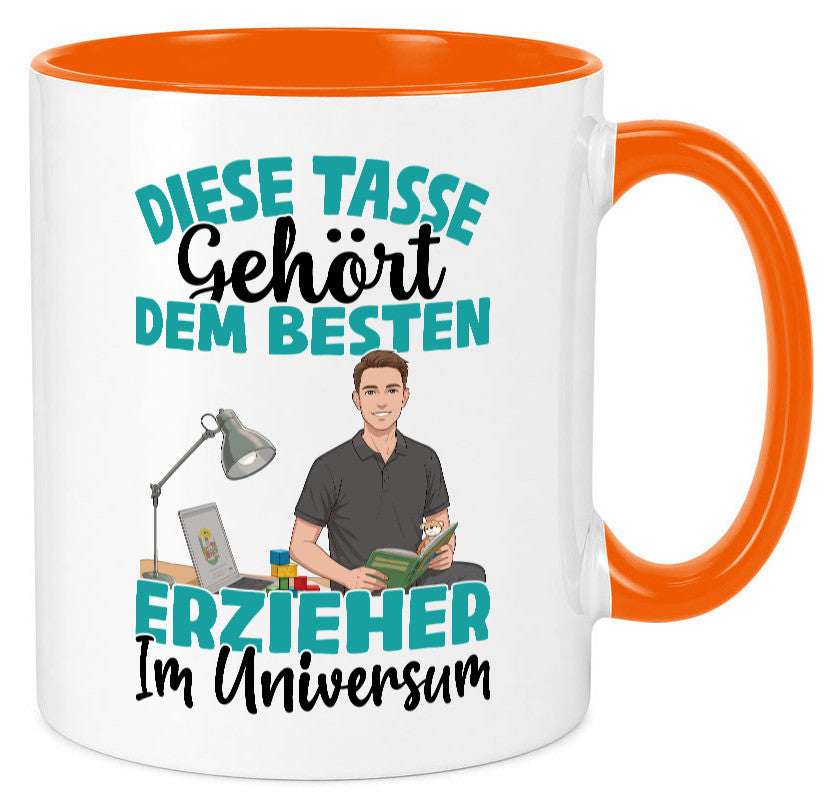 Im Universum: Erzieher | Pädagoge Schule lustig Humor Geschenkidee Geschenk