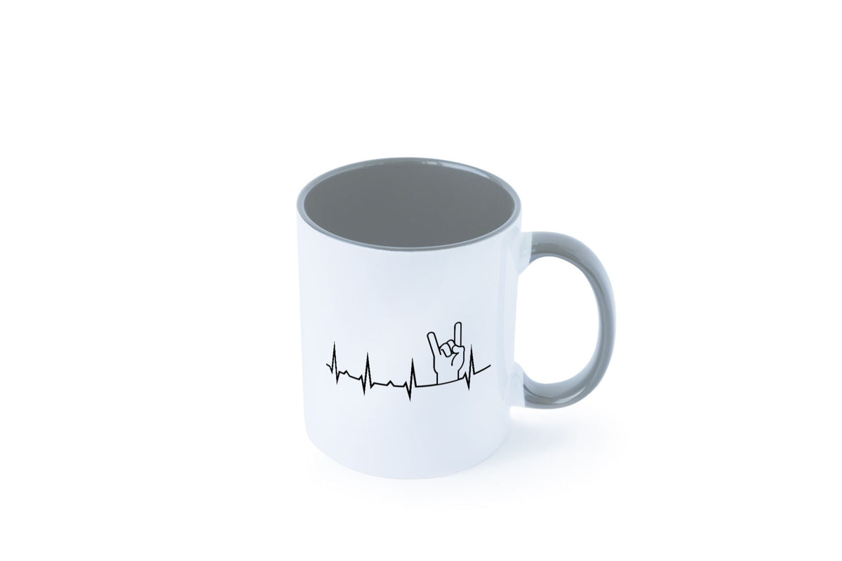 Heavy Metal Motiv | Rocker Musiker Rock Musik Geschenk Humor Geschenkidee Tasse