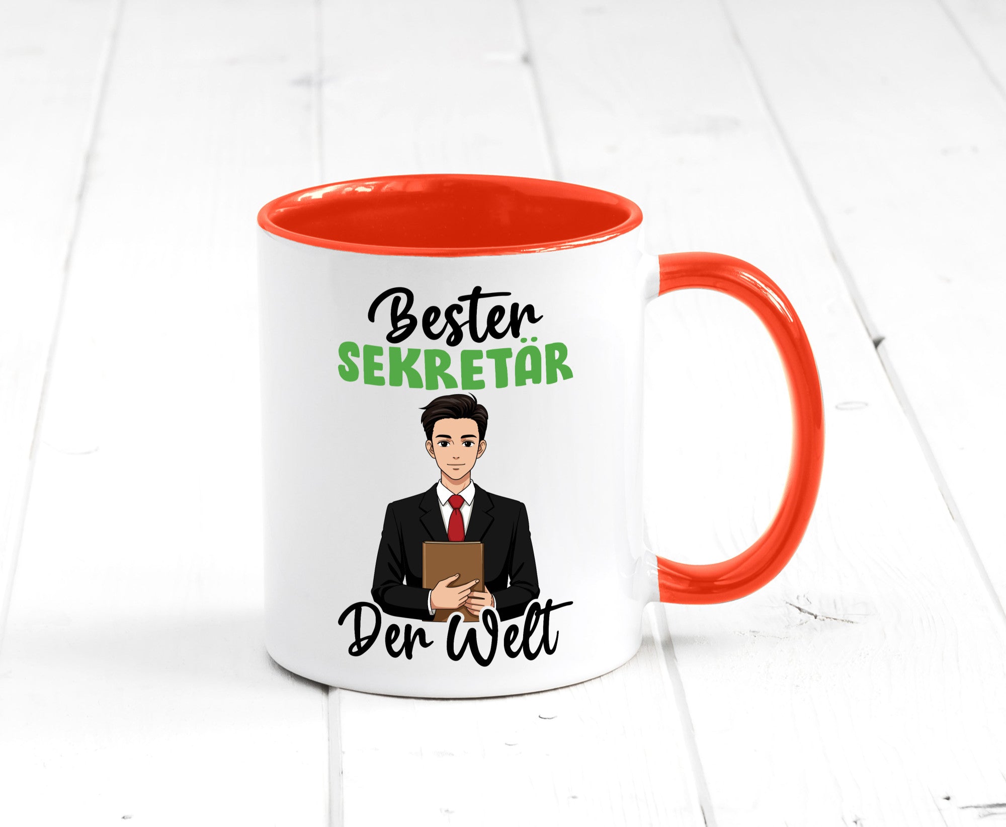 Bester Sekretär | Büro v2 lustiger Spruch Geschenk Arbeit Kollegen Tasse