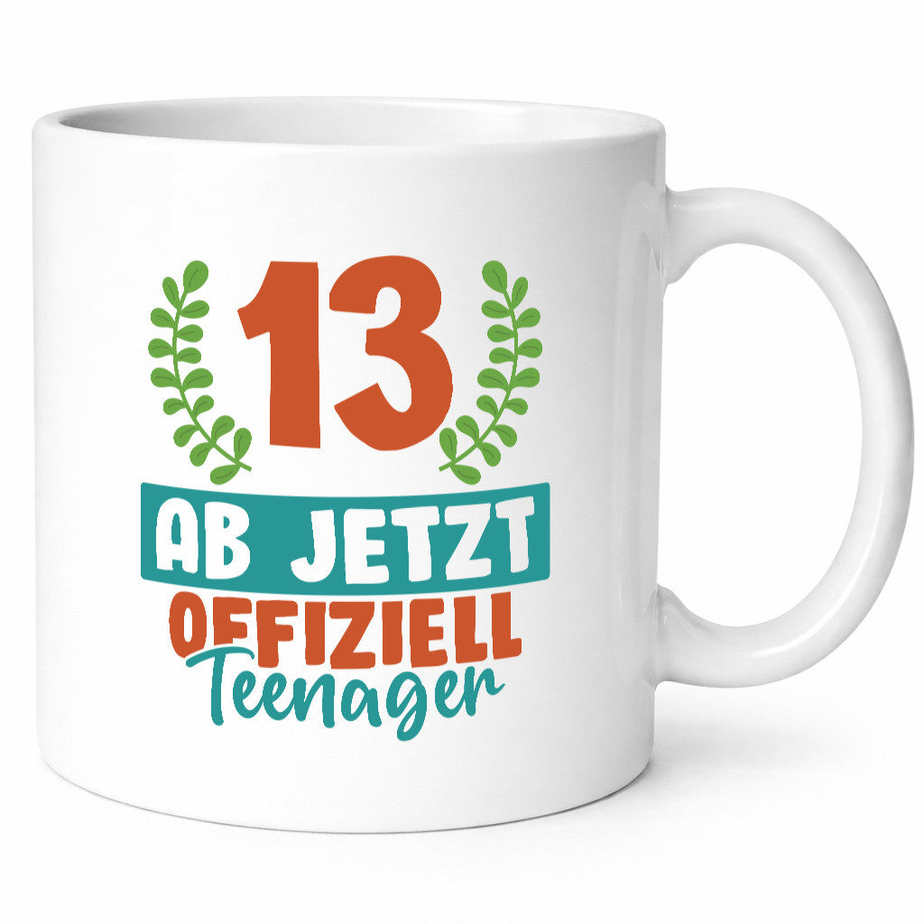 13. Geburtstag | Mädchen Tasse Teenager Spruch vl6 Geschenkidee Humor
