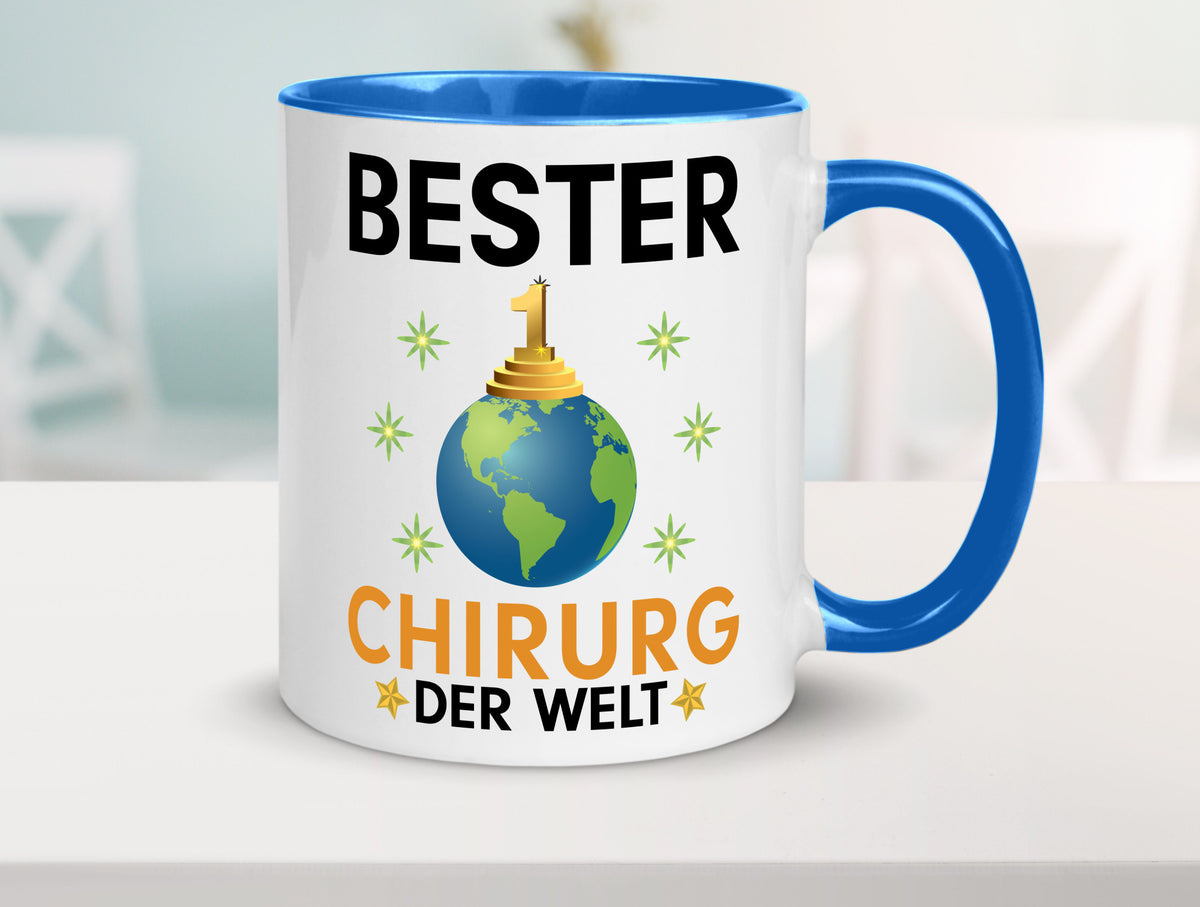 Welt Bester Chirurg | Medizin Chirurgie Krankenhaus lustig Humor Geschenkidee Tasse