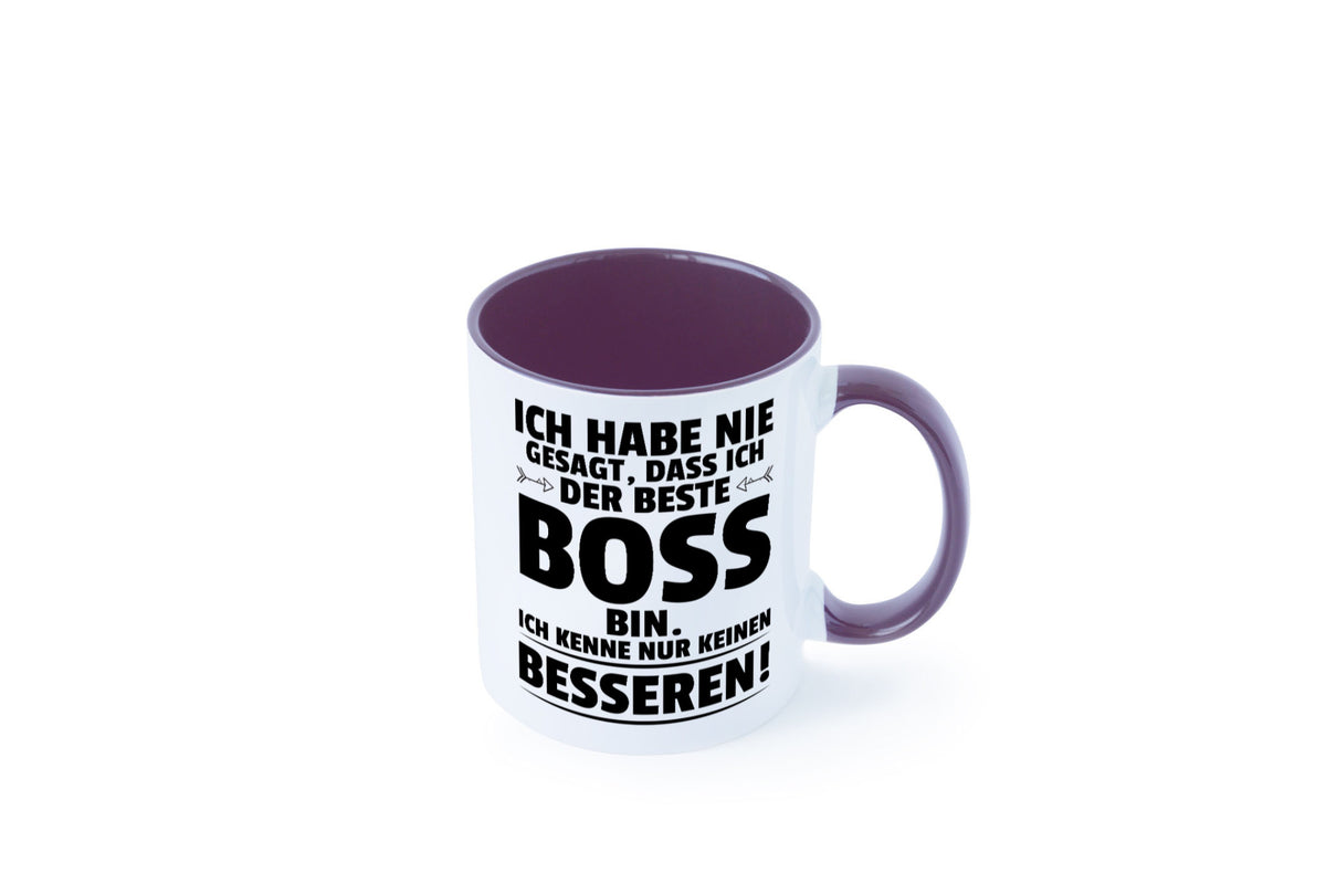 Der Beste Boss | Führungskraft Vorgesetzter lustiger Spruch Geschenk Humor Tasse