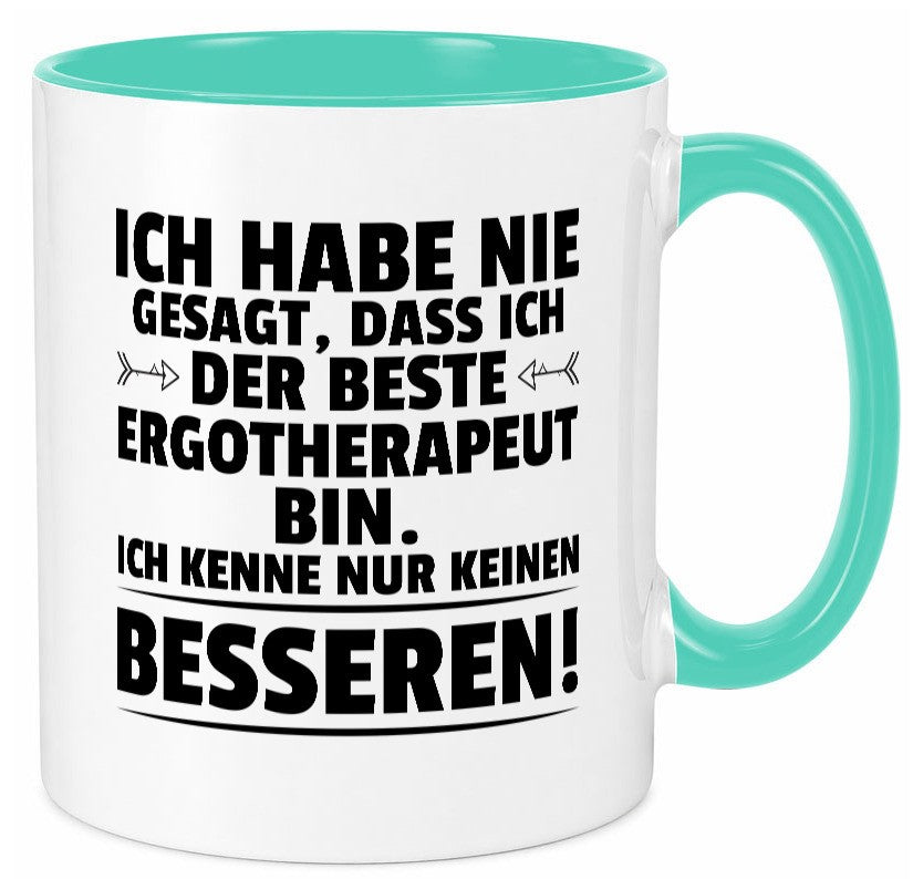 Der Beste Ergotherapeut | Ergotherapie Geschenkidee Humor Tasse